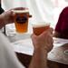 A patron grabs Arbor Brewing beers during the Townie Street Party on Monday, July 15. Daniel Brenner I AnnArbor.com